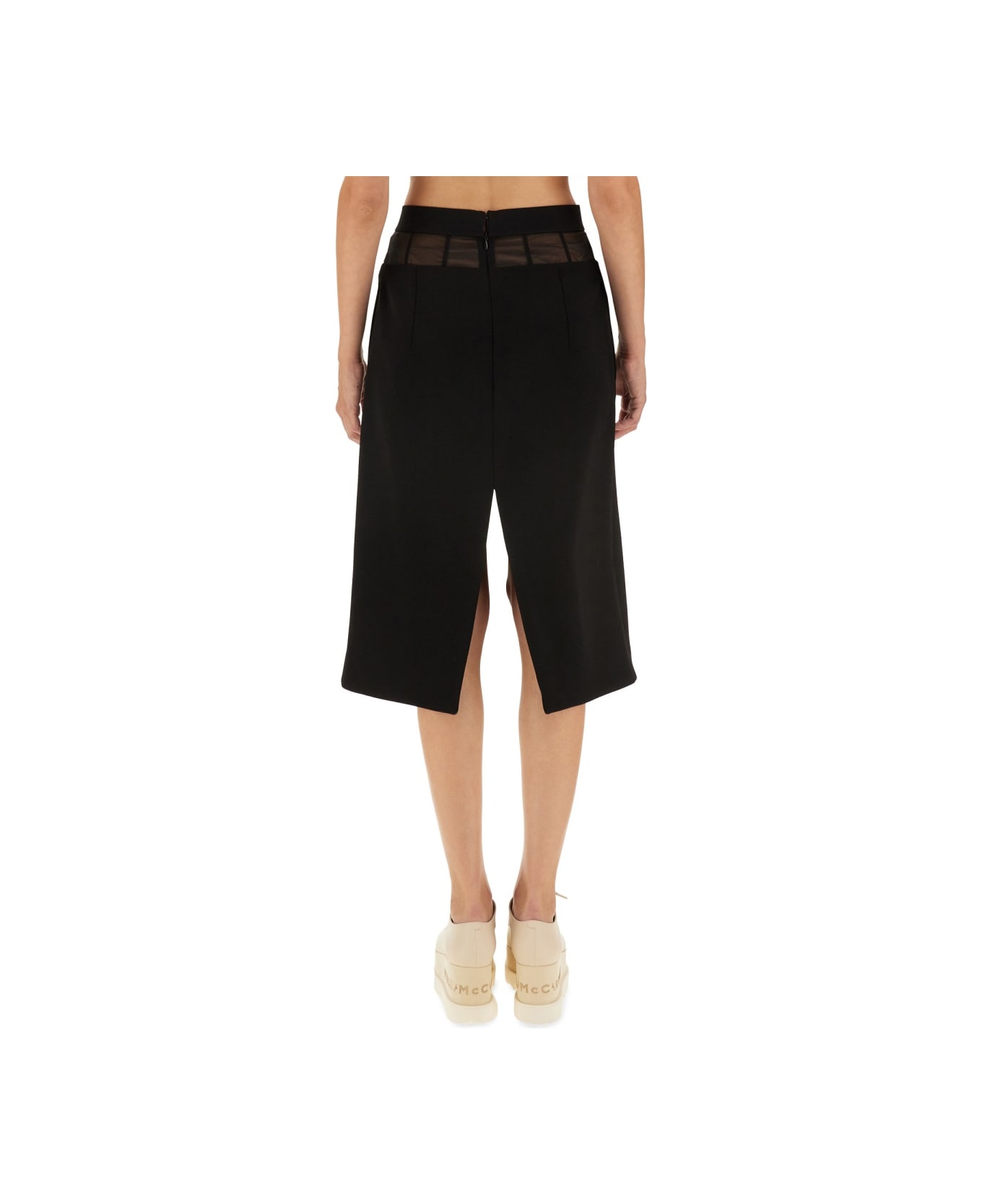 Stella McCartney Wool Skirt - BLACK