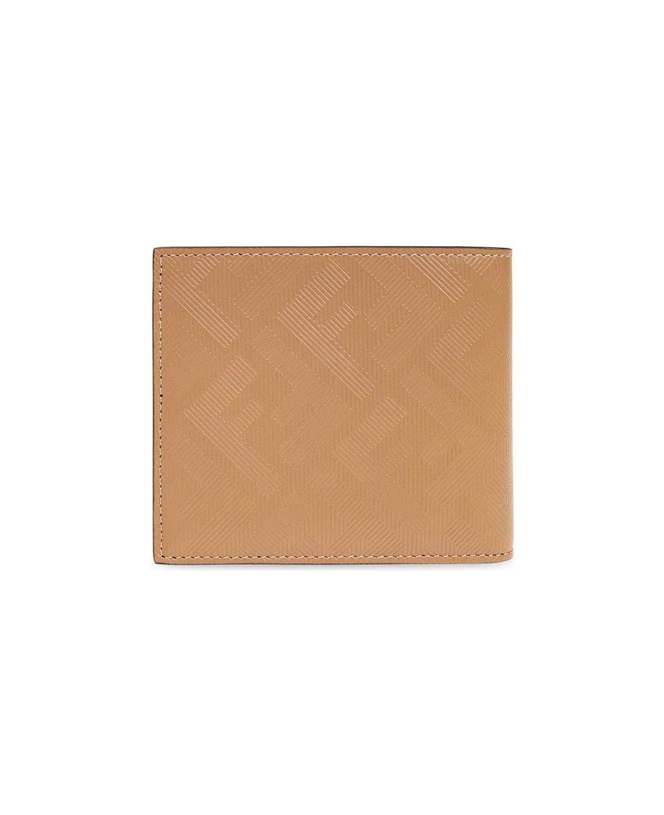 Fendi Logo-printed Bi-fold Wallet - S Sand Mimosa 財布
