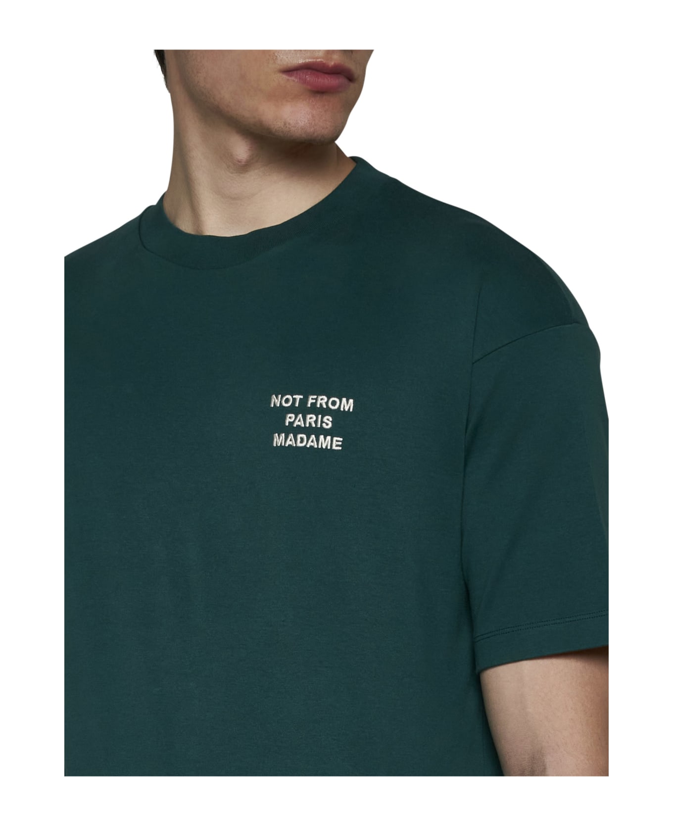 Drôle de Monsieur T-Shirt - Forest green