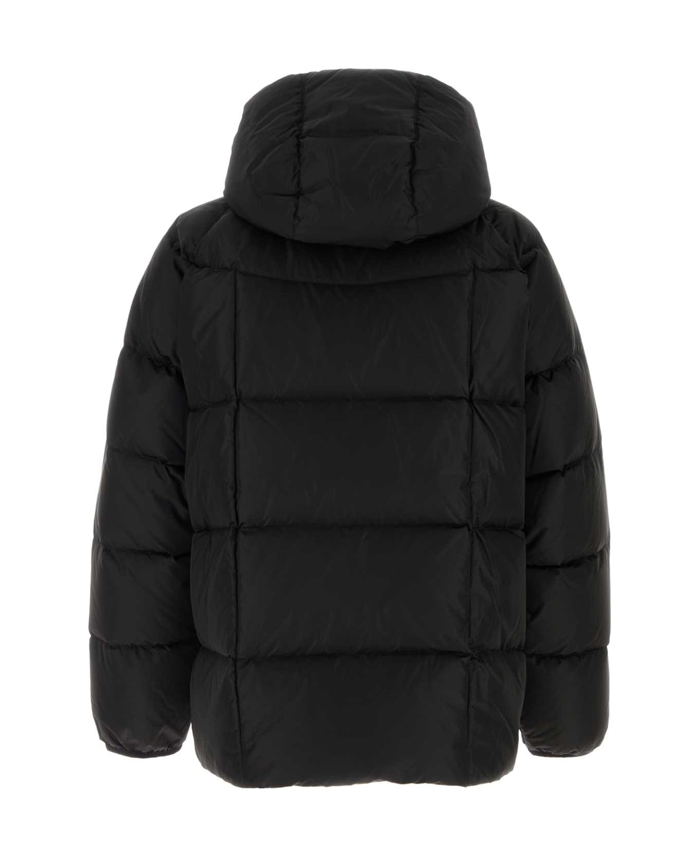 Dsquared2 Black Nylon Down Jacket - BLACK