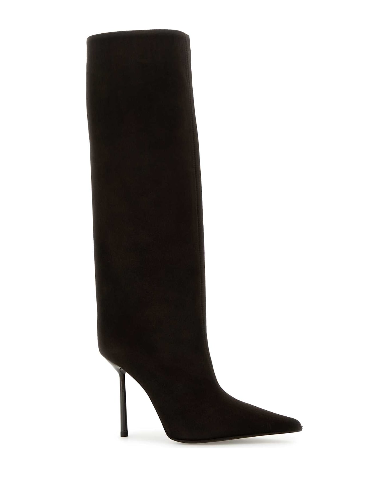 Le Silla Brown Suede Bella Boots - SACHER