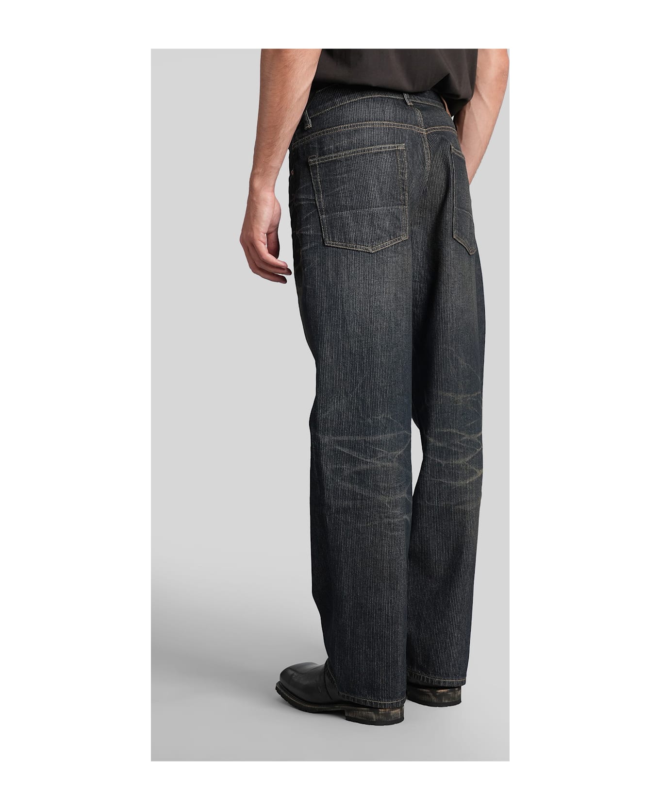 Our Legacy Third Cut Jeans In Grey Cotton - grey