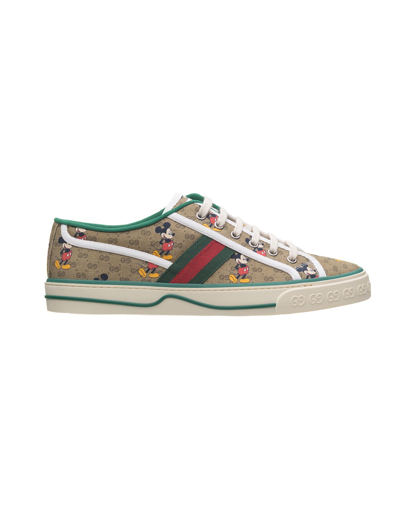 Gucci Gucci 1977 Tennis Sneaker - GG BEIGE
