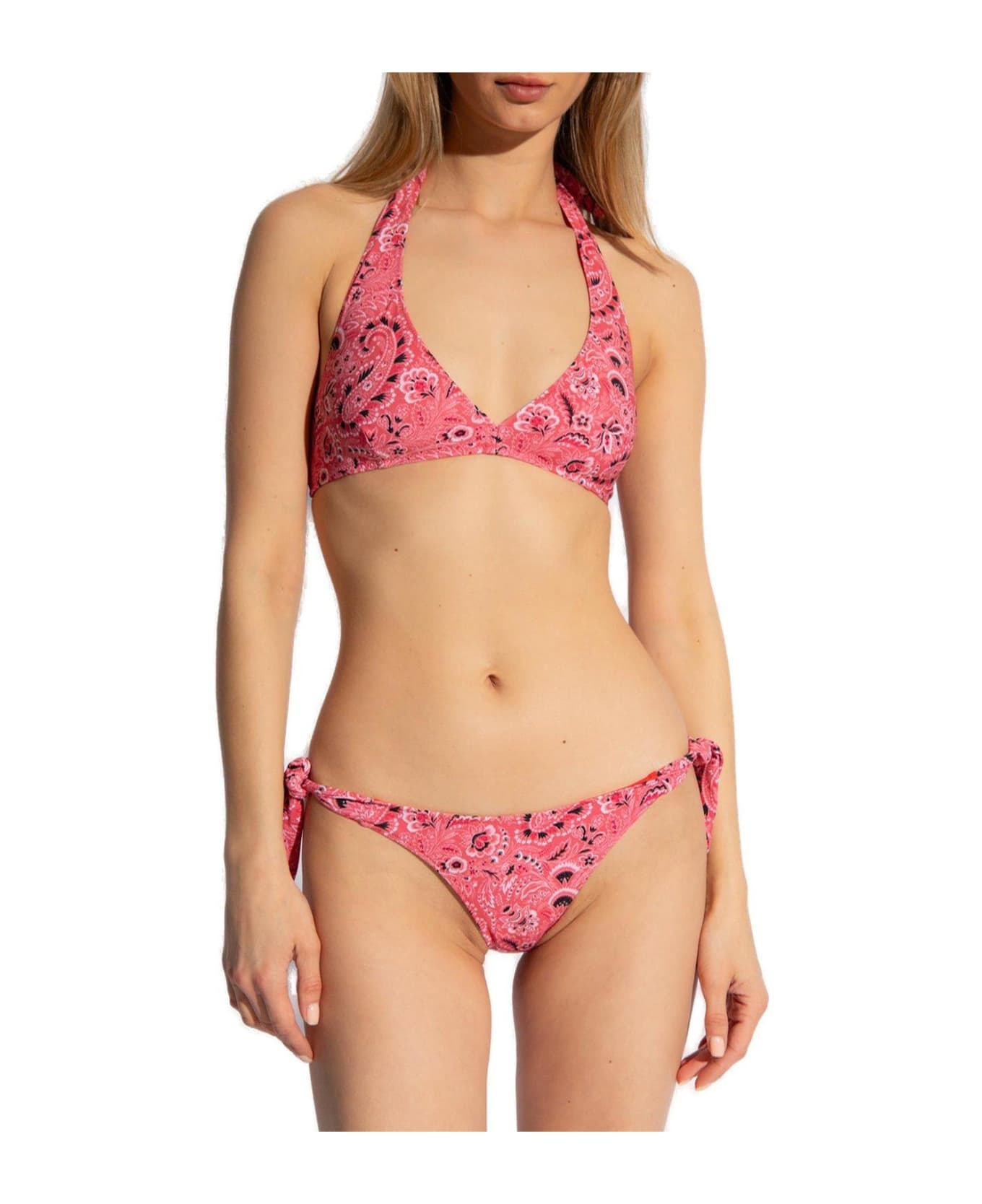 Etro Paisley-print Bikini Set - Rosa