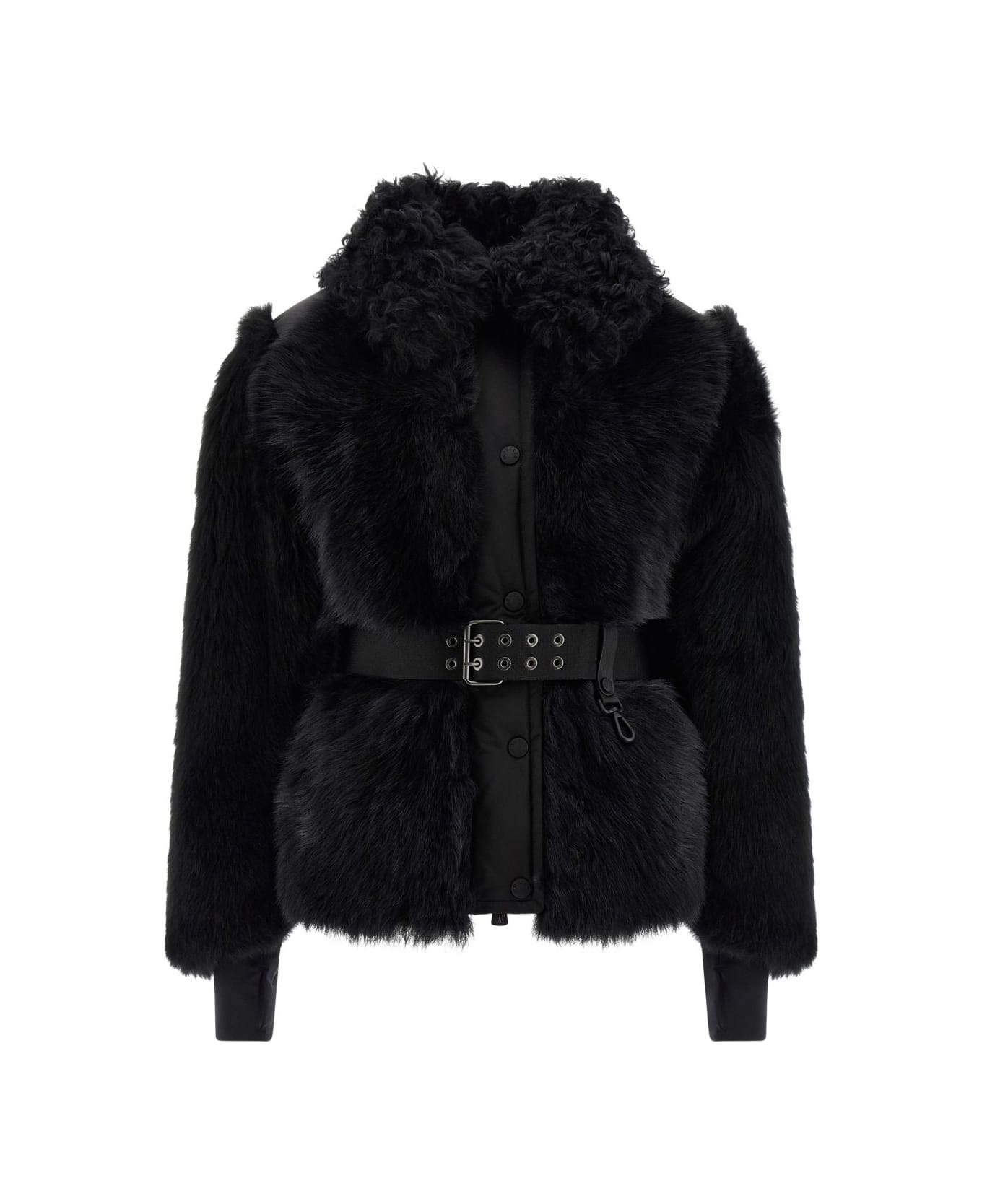 Moncler Grenoble Valdivian Belted Jacket - Black