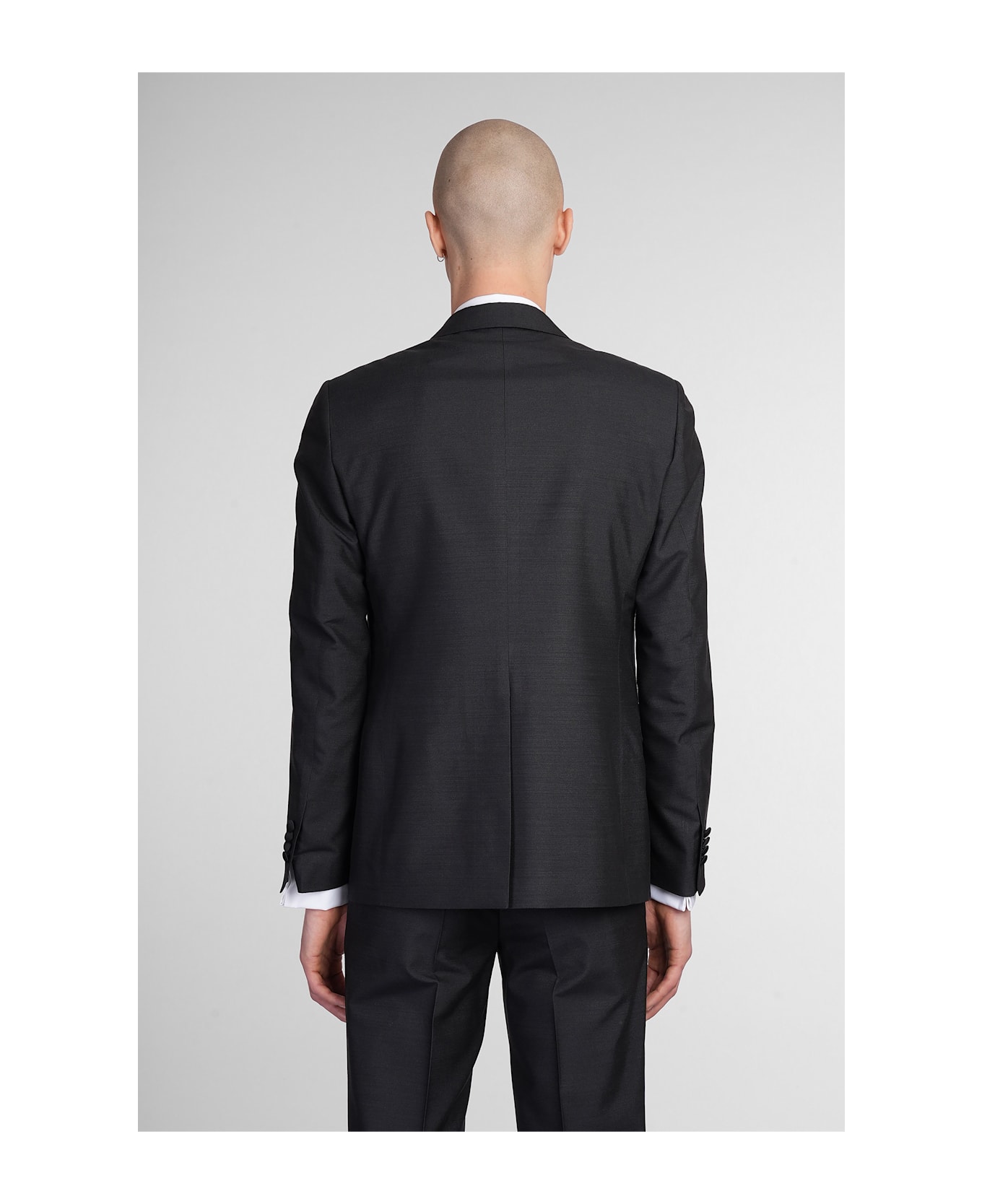 Lardini In Black Silk - black