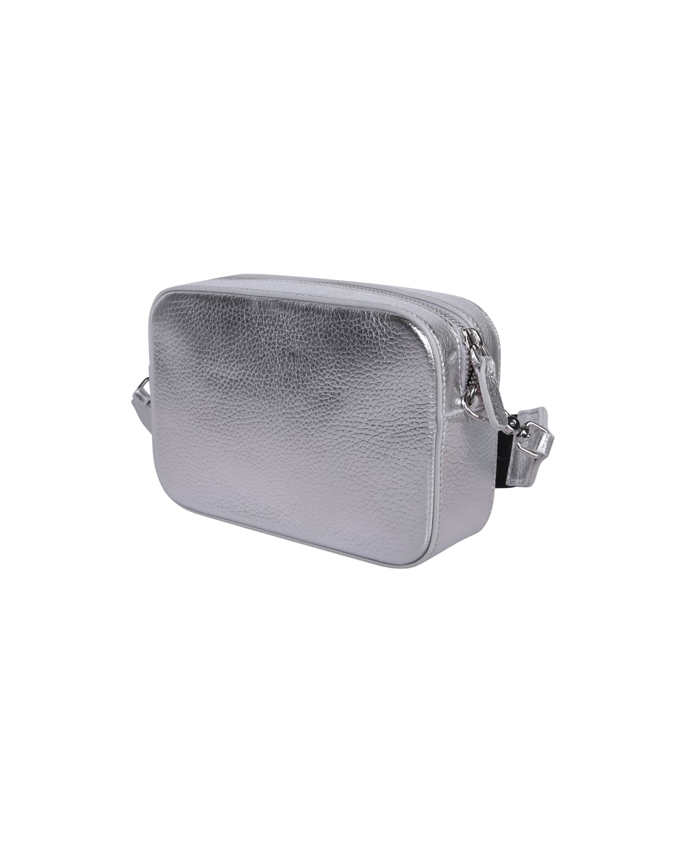 Coccinelle Silver Tebe Mini Bag - Metallic