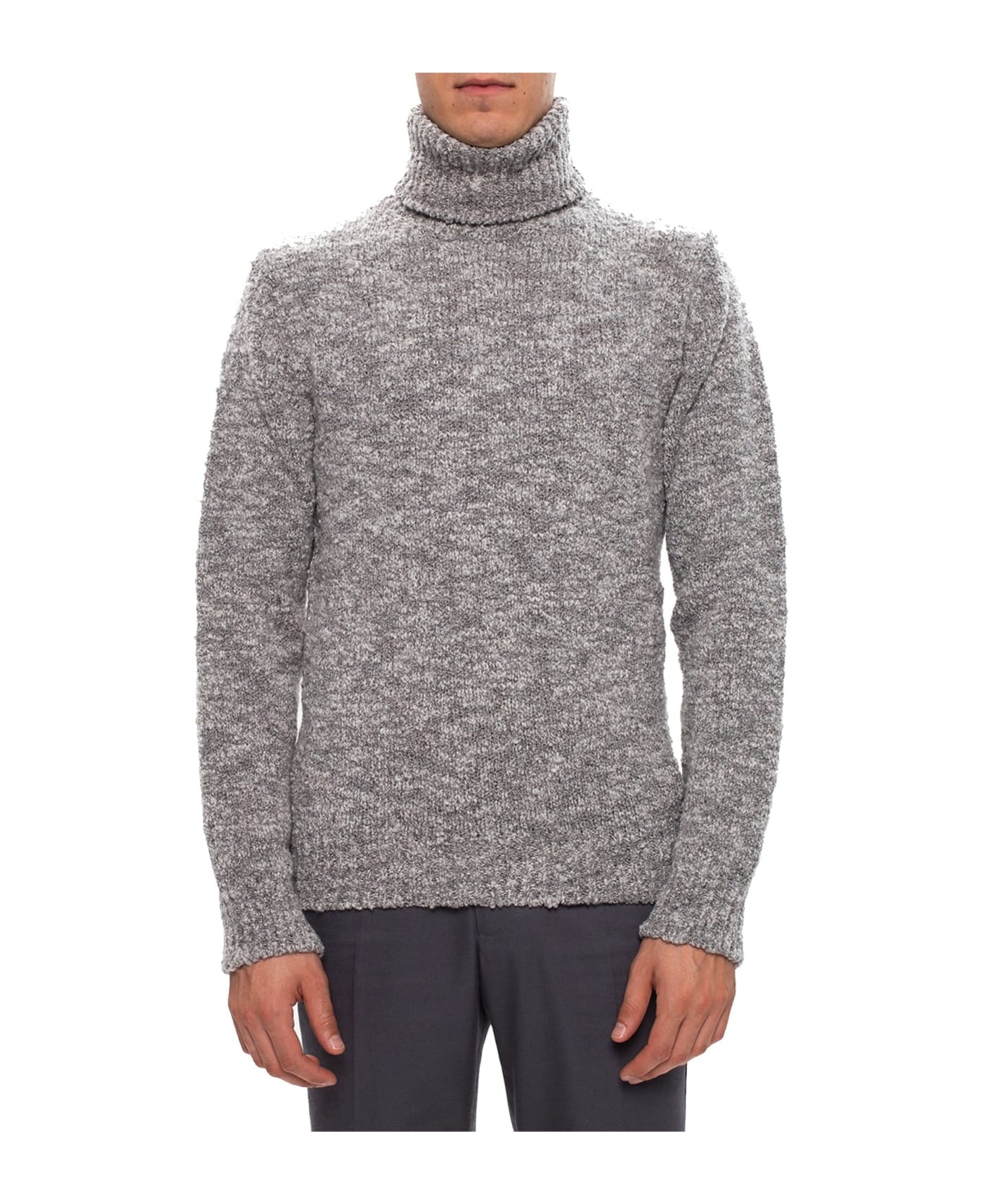 Dolce & Gabbana Dolce & Gabban Wool Sweater - Gray ニットウェア