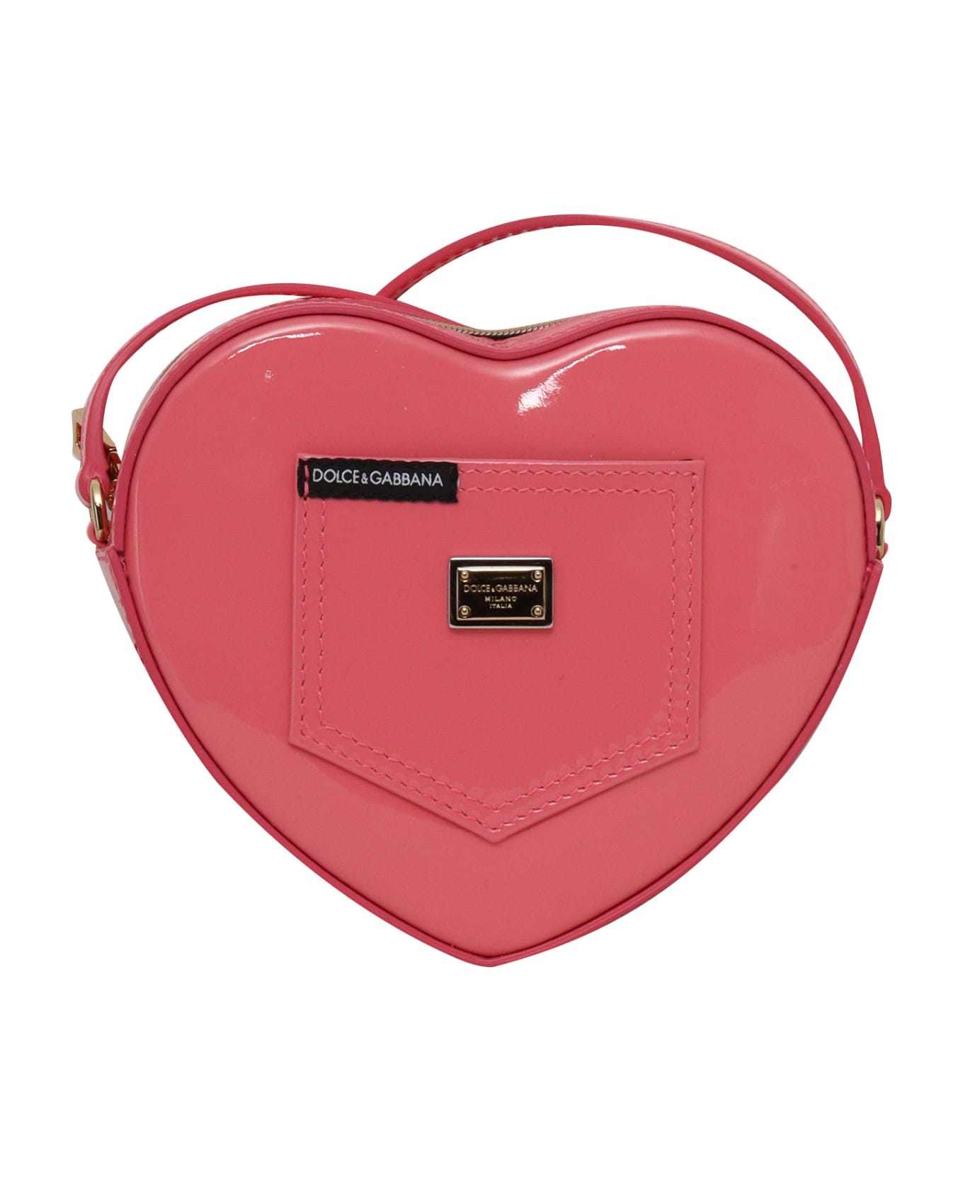 Dolce & Gabbana Heart Shaped Bag - FUCHSIA