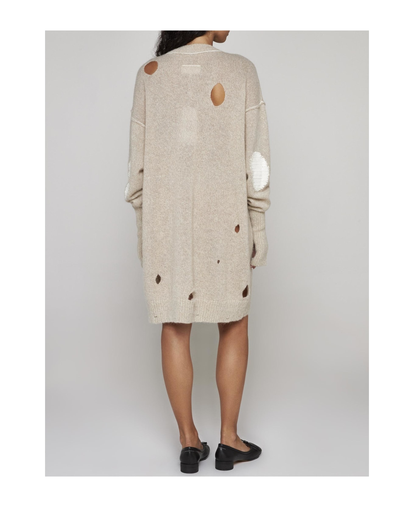 MM6 Maison Margiela Alpaca-blend Knit Dress - Non definito