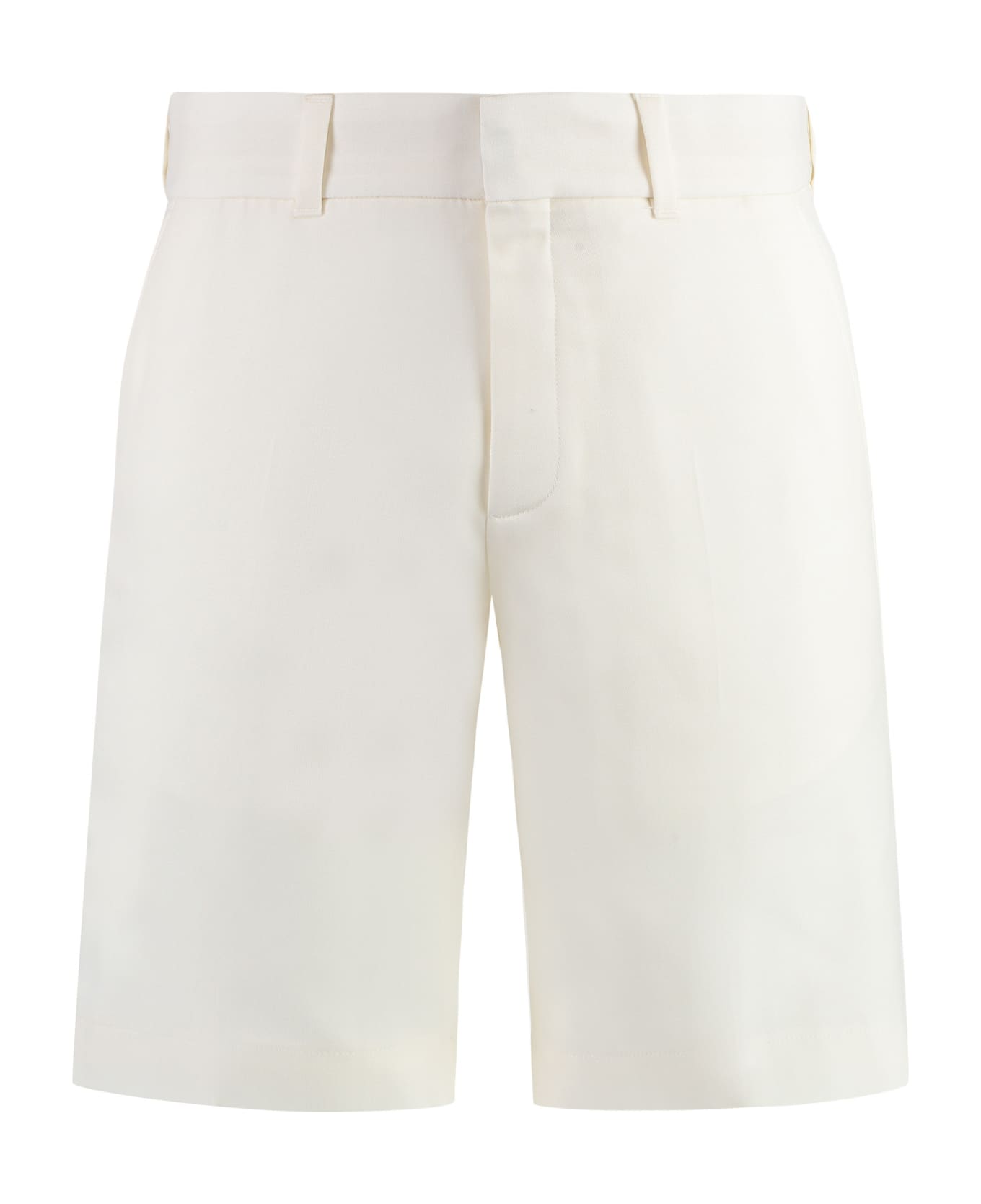 Casablanca Wool Bermuda-shorts - Ivory ショートパンツ