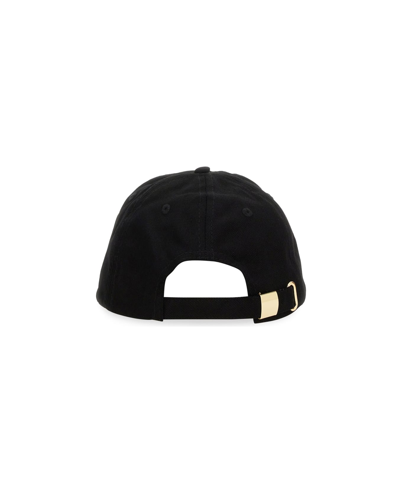 Versace Jeans Couture Baseball Hat With Logo - BLACK