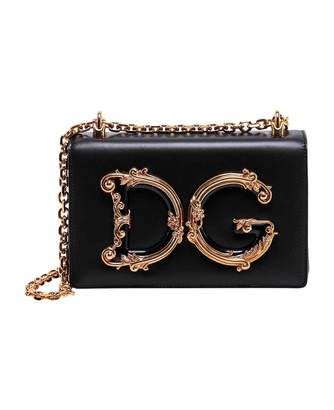 Dolce & Gabbana Dg Girls Shoulder Bag - Black