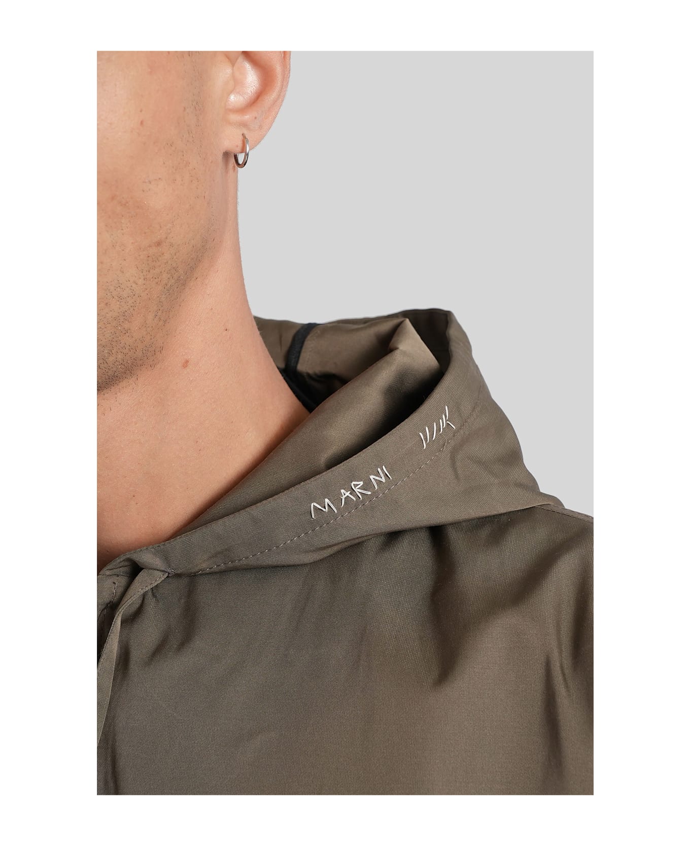 Marni Casual Jacket In Green Polyester - green