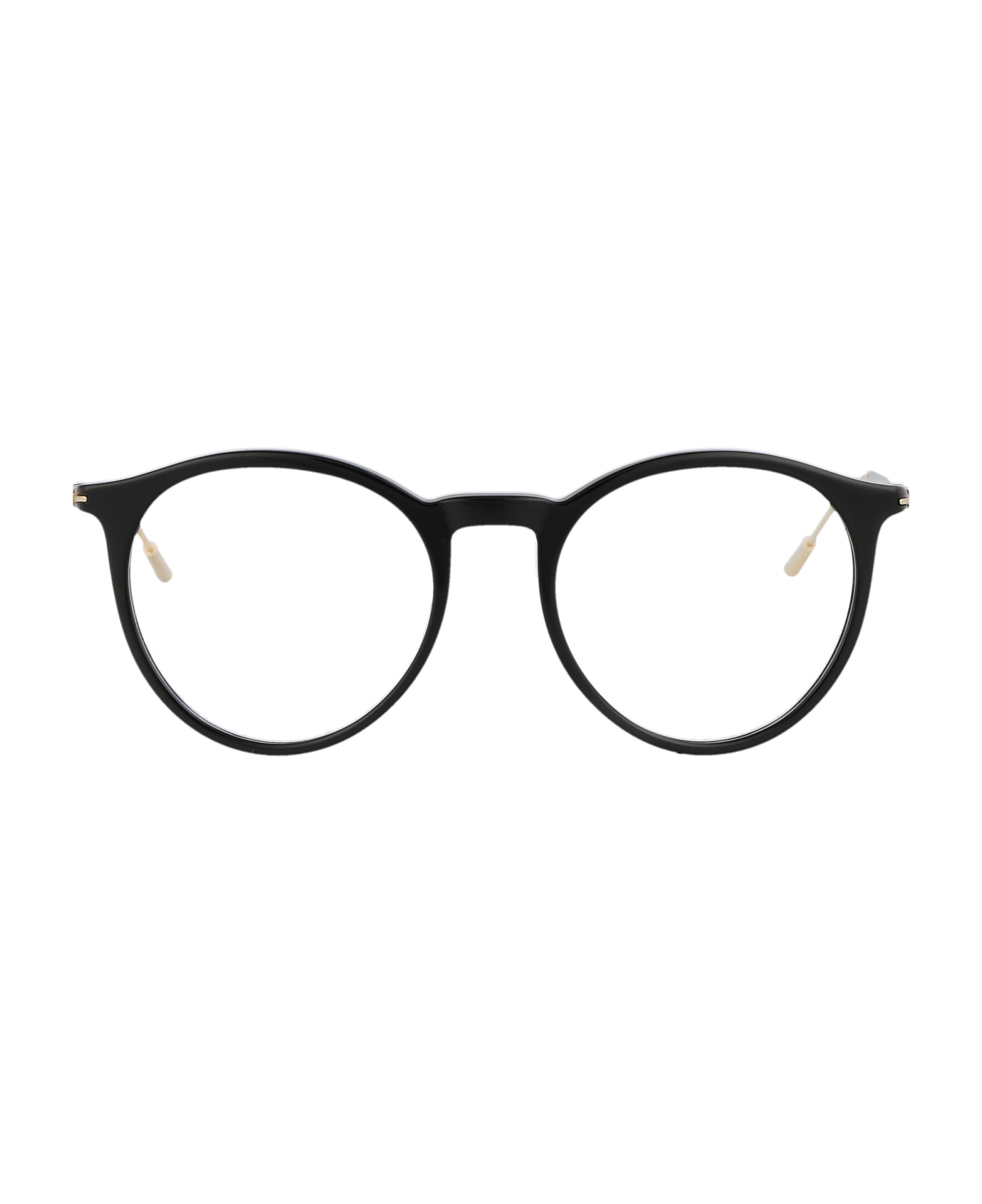 Gucci Eyewear Gg1274o Glasses - 001 BLACK GOLD TRANSPARENT アイウェア