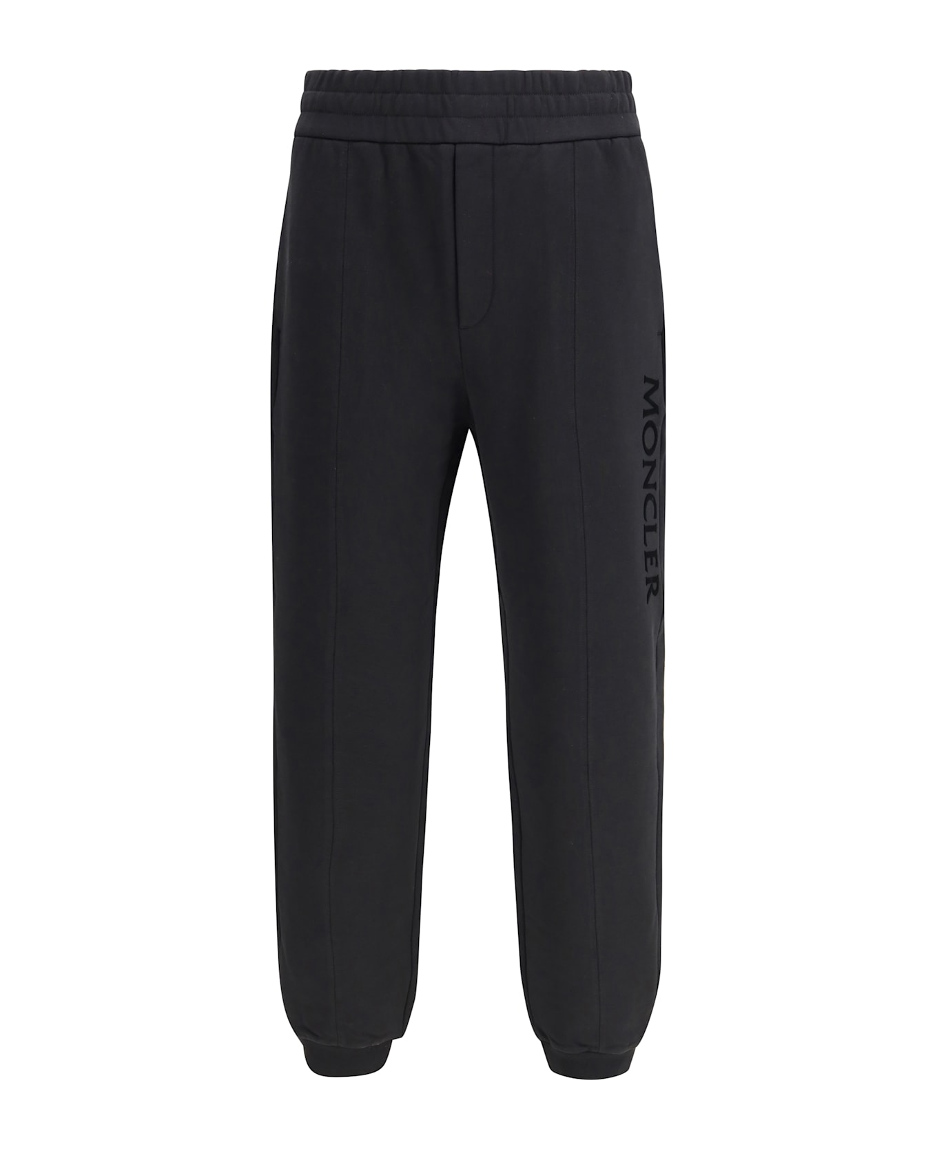 Moncler Cotton Sweatpants - BLACK