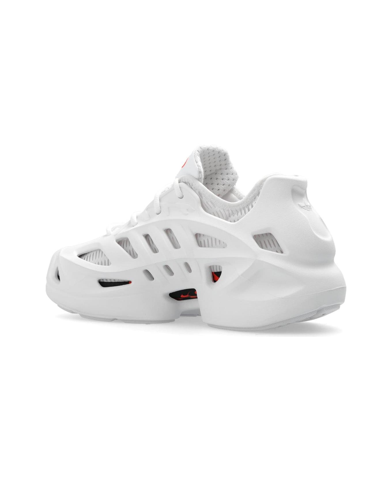 Adidas Originals Adifom Climacool Cut-out Lace-up Sneakers - White