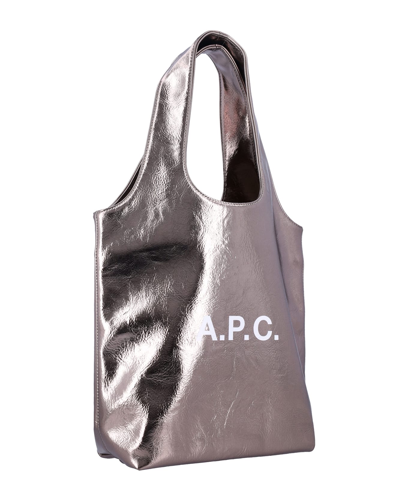 A.P.C. Ninon Small Tote Bag - DARK SILVER