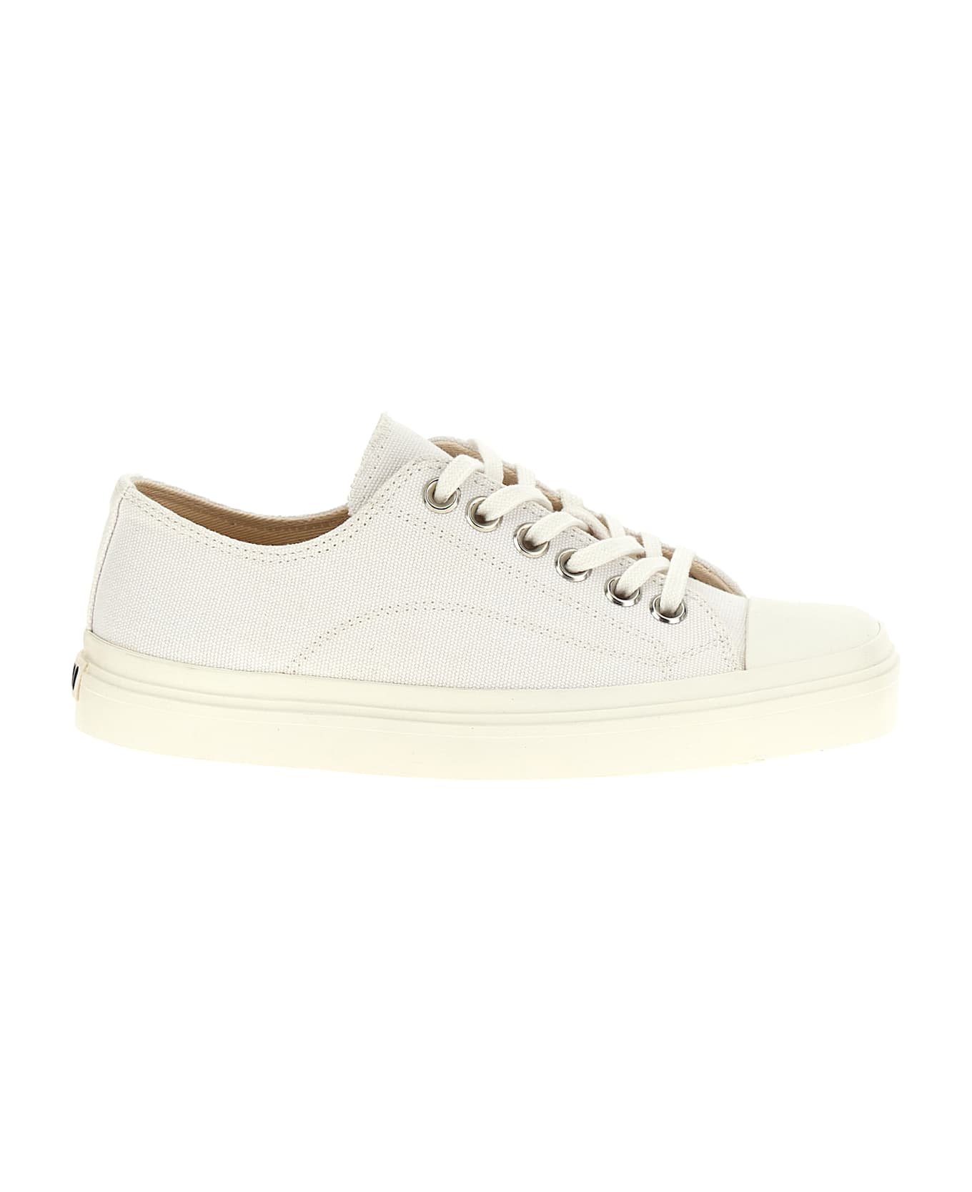 Moschino Canvas Sneakers - White