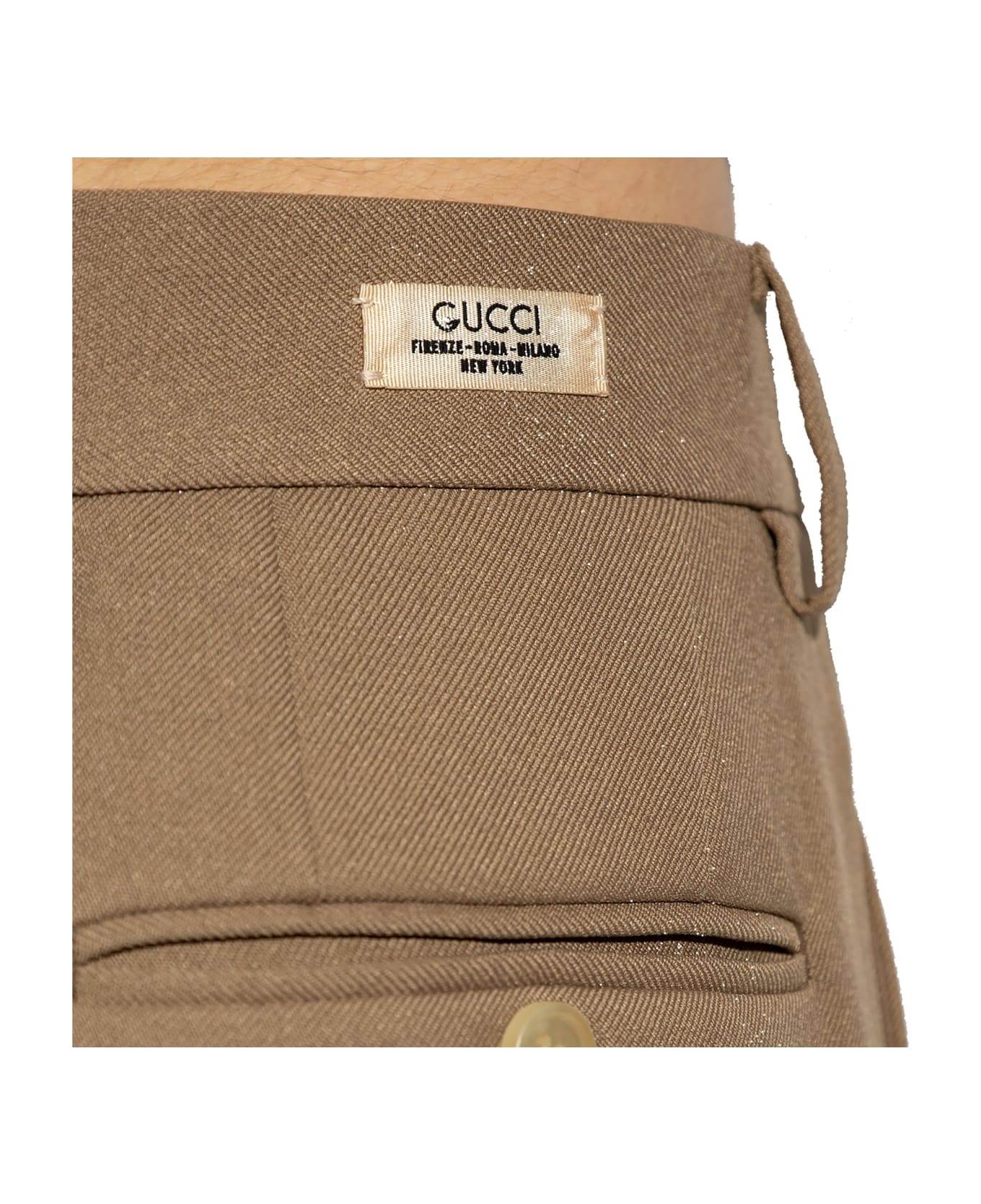 Gucci Pleat-front Trousers - Beige