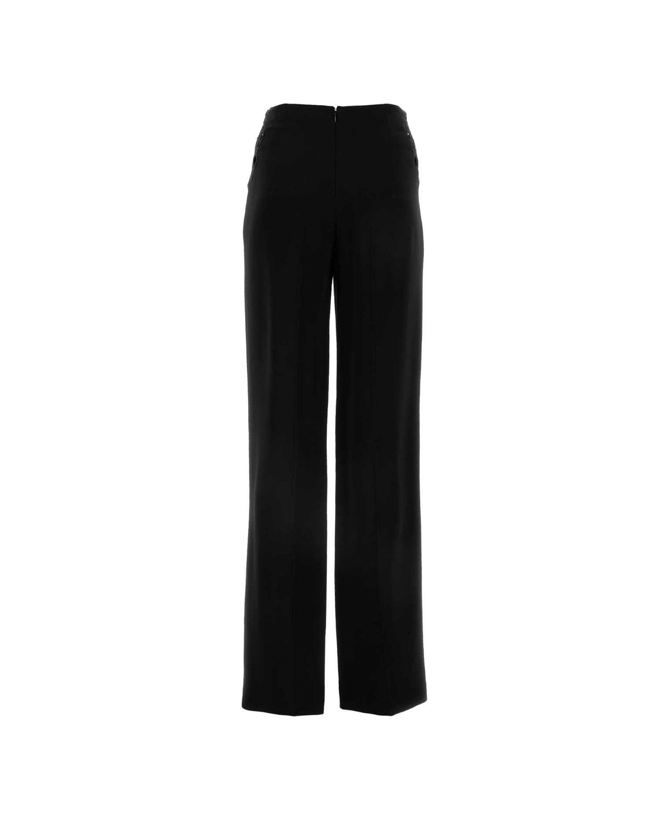 Stella McCartney Broderie-anglaise Tailored Trousers - Black ボトムス