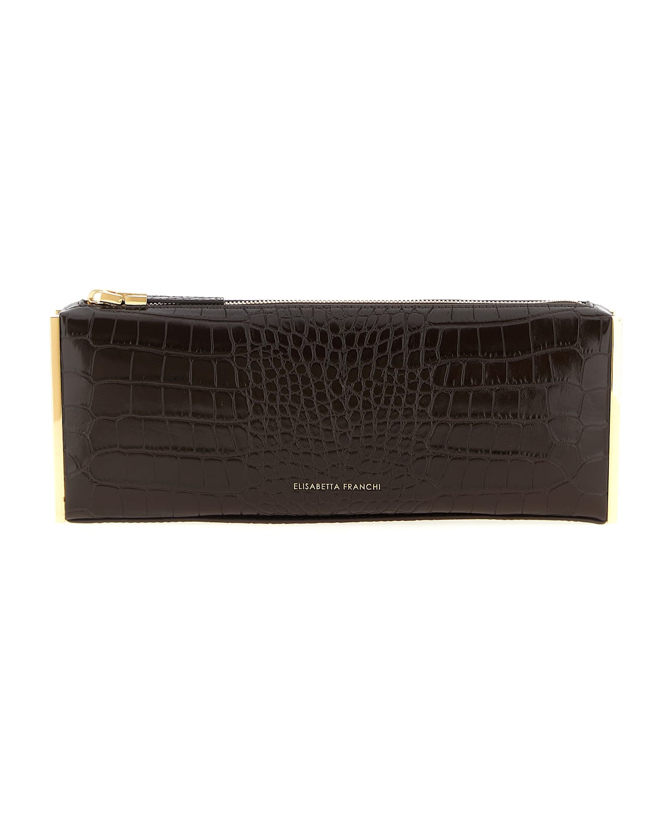 Elisabetta Franchi 
baguette
 Clutch - Brown