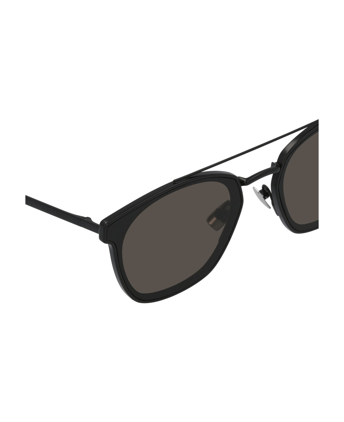 Saint Laurent Eyewear Sl 28 Metal Black Sunglasses - Black