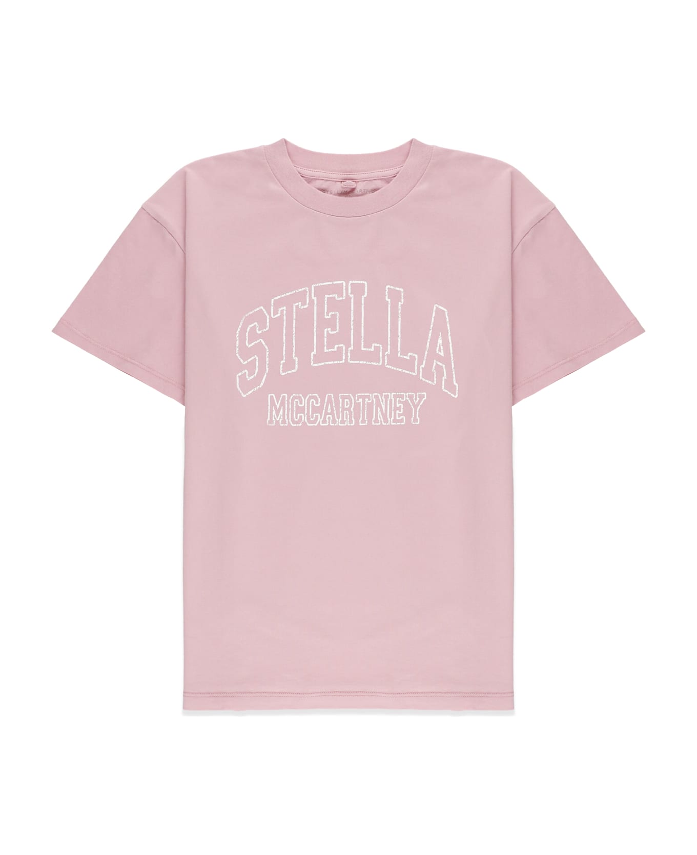 Stella McCartney T-shirt With Logo - Pink