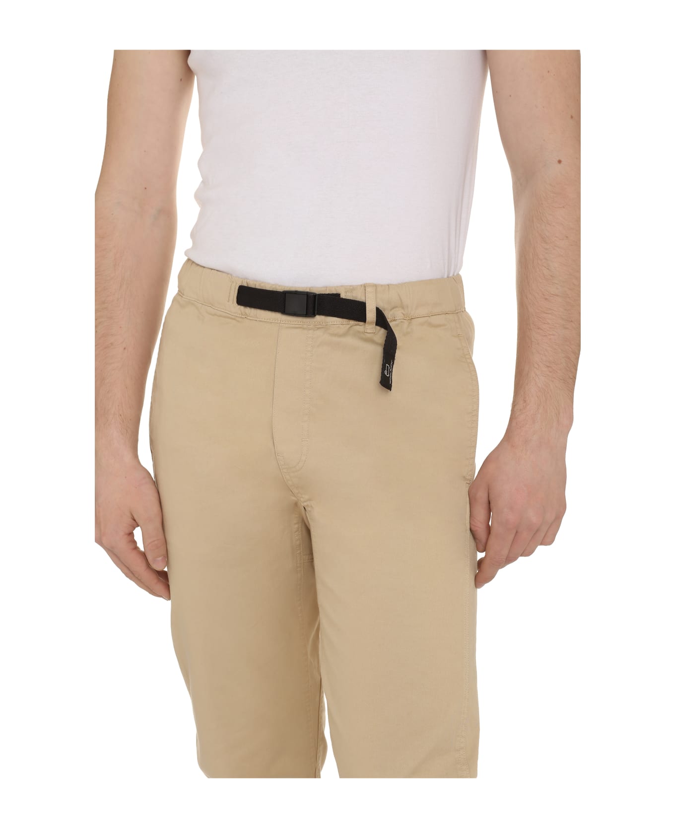 Woolrich Easy Cotton Trousers - Sand