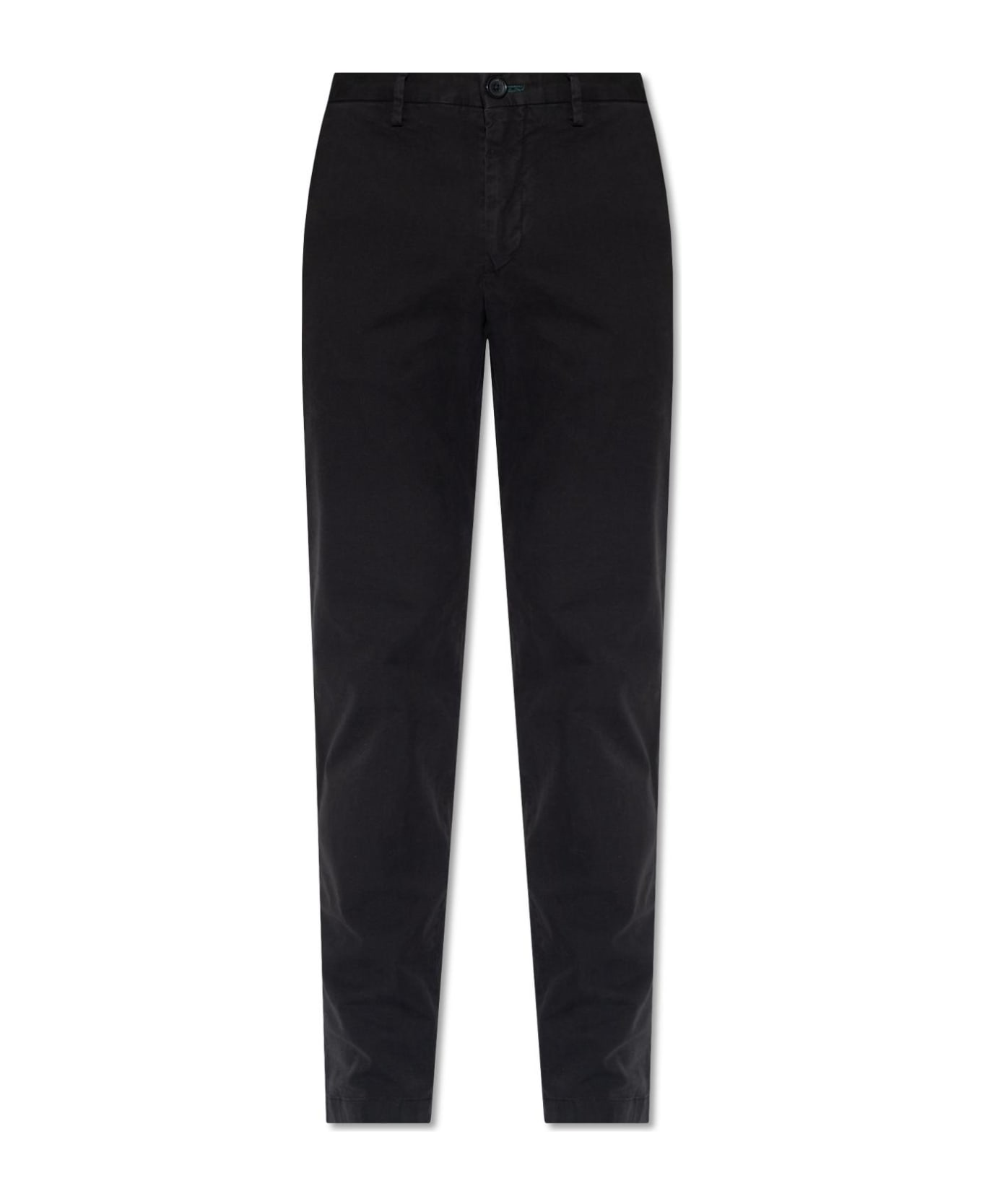 Paul Smith Cotton Trousers - BLACK ボトムス