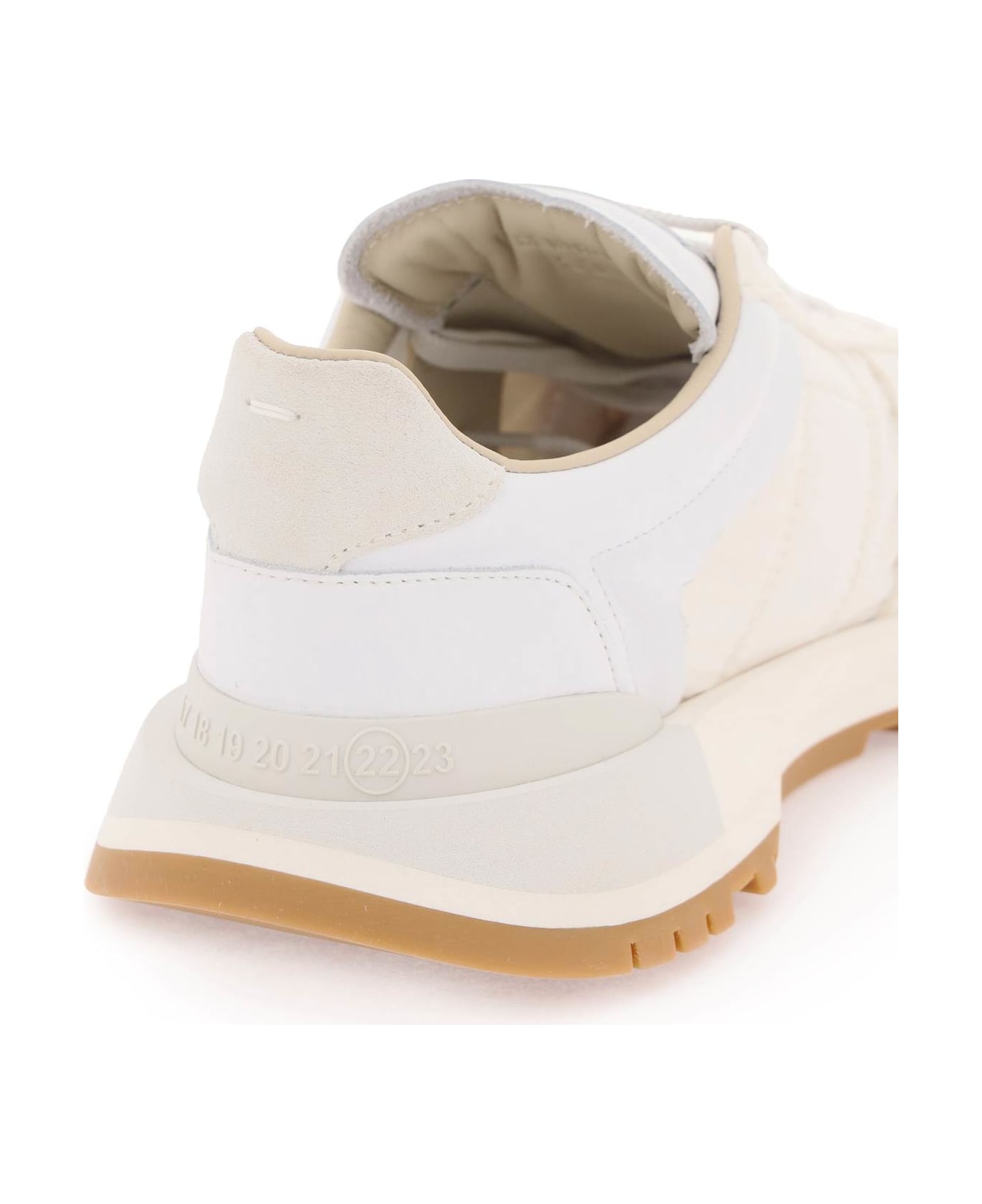 Maison Margiela Laced Low Sneakers - White