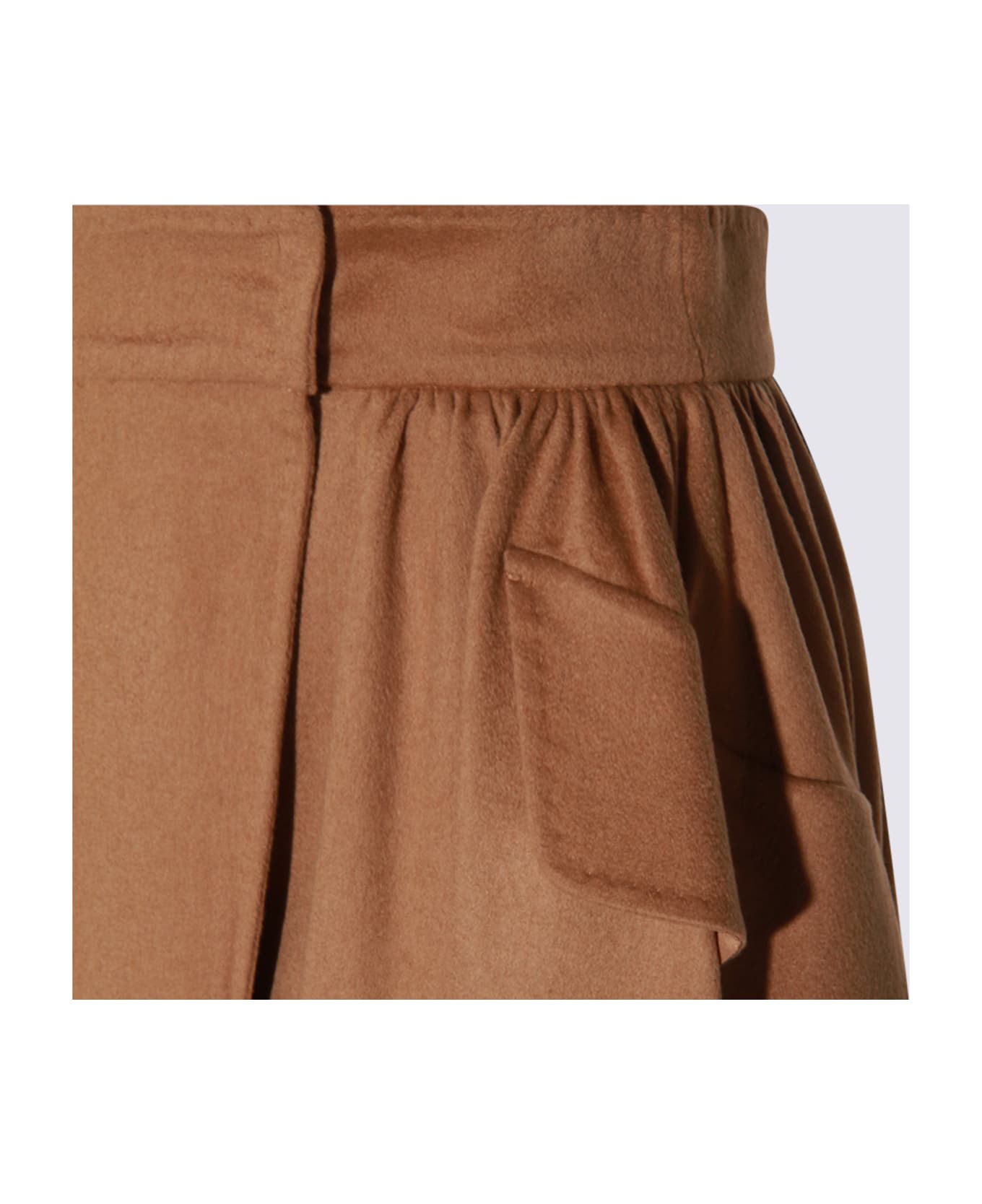 Max Mara Beige Eufemia Skirt - Camel