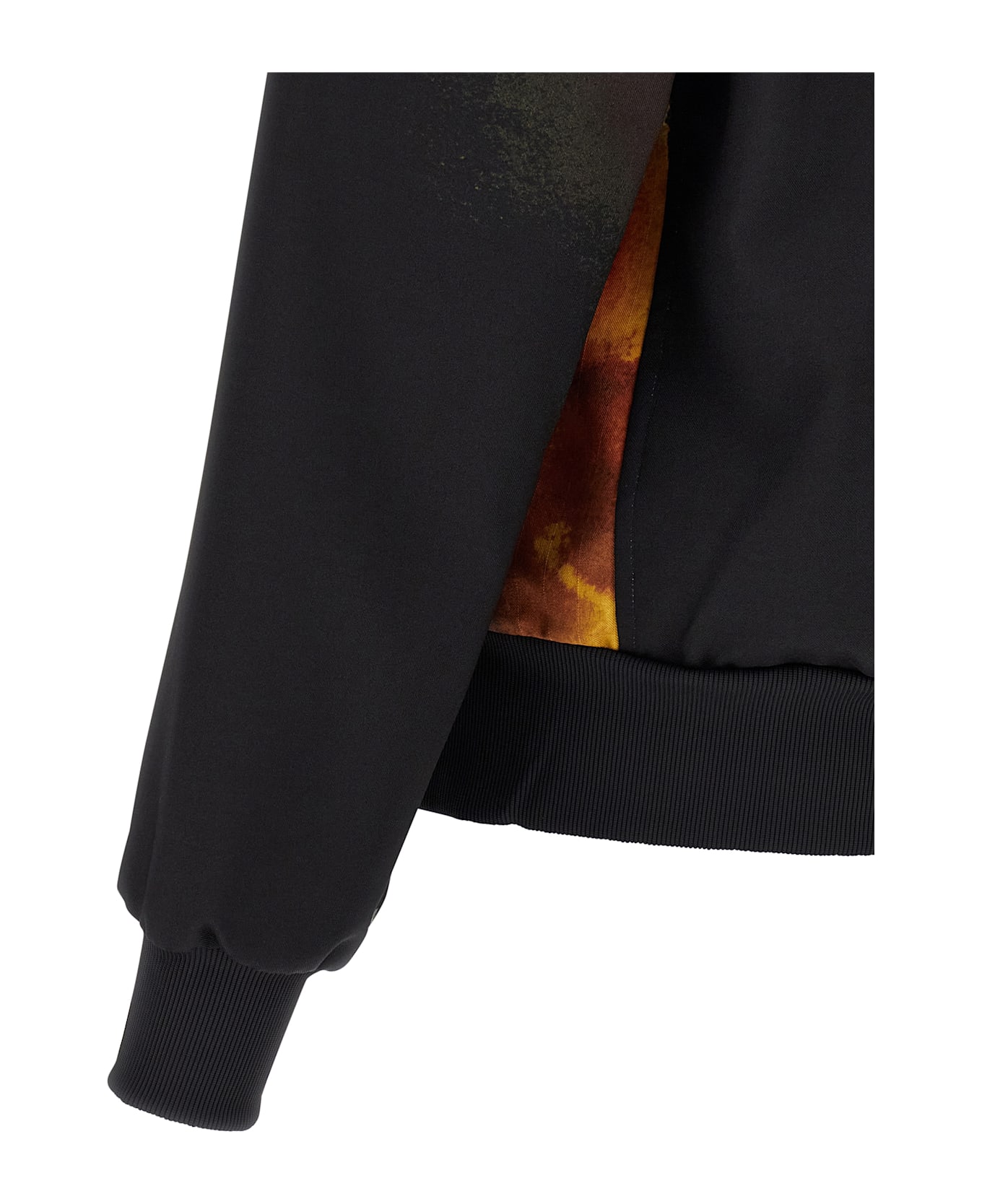 Y-3 'y-3 Aop - 3-strisce' Sweatshirt - BLACK/MULTCO