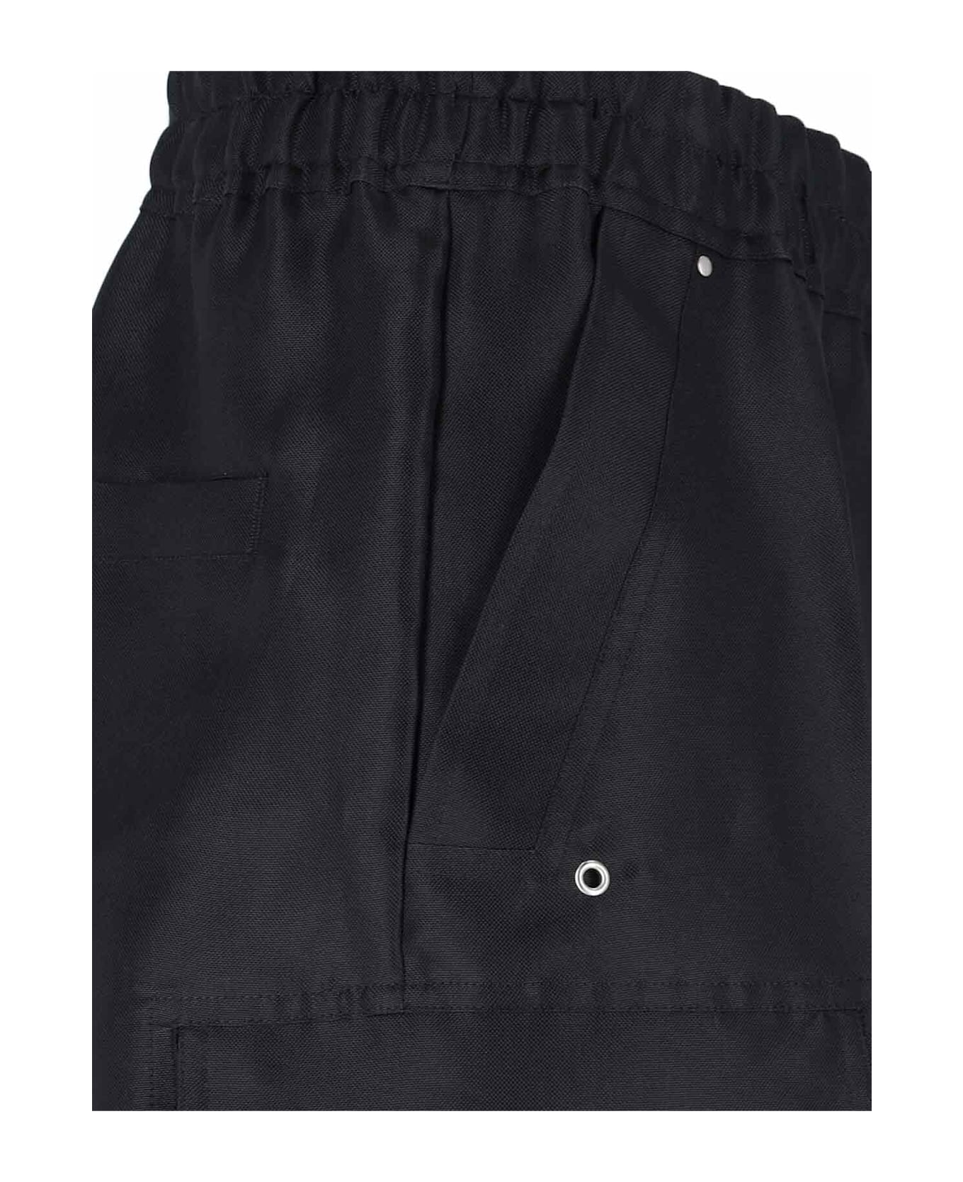 Rick Owens 'cargobelas' Straight Pants - Black