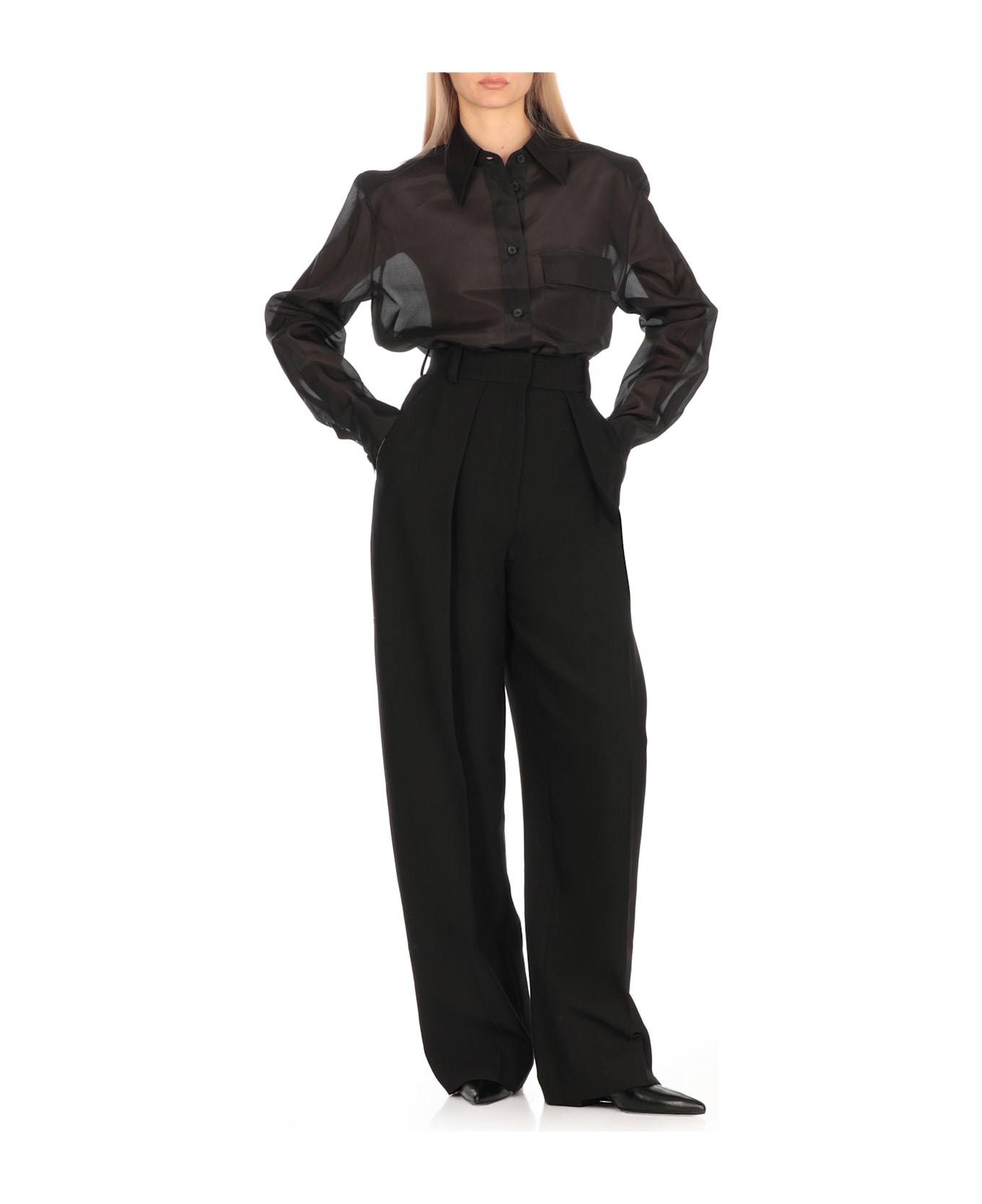 Khaite Yatty Shirt - Black