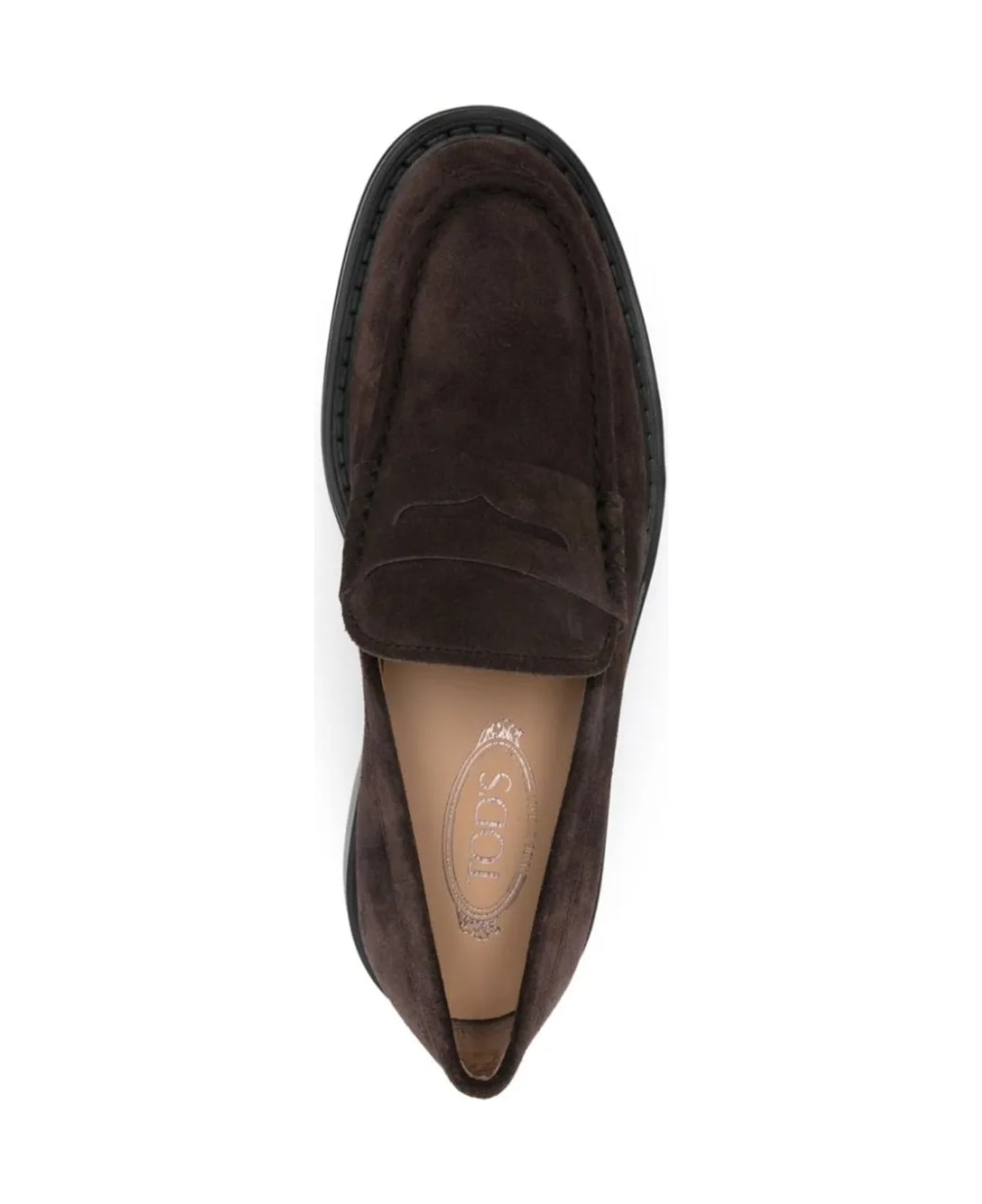 Tod's Tod S Suede Loafers - Brown