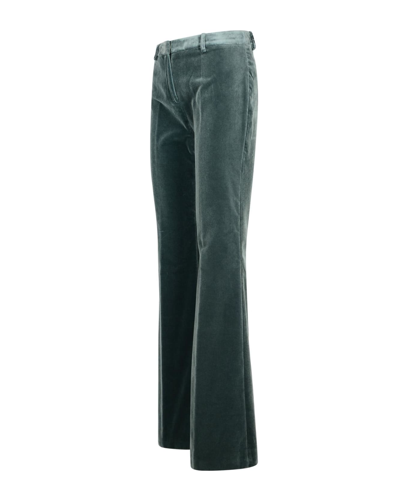 Etro Green Cotton Pants - Green