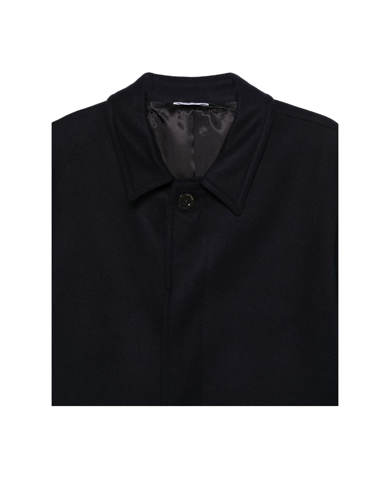 Boglioli Single-breasted Coat - Black