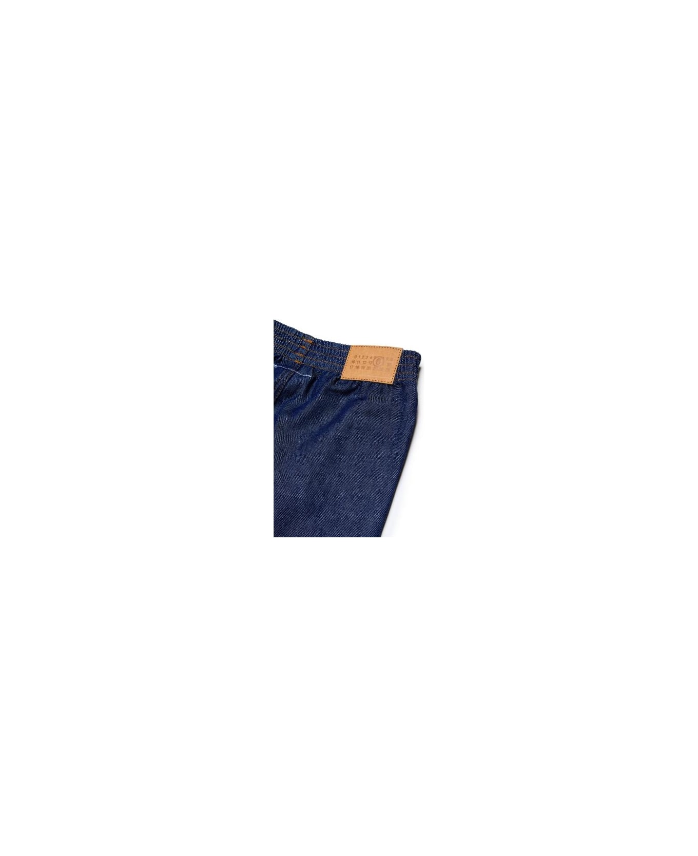 MM6 Maison Margiela Jeans A Gamba Ampia - Blue