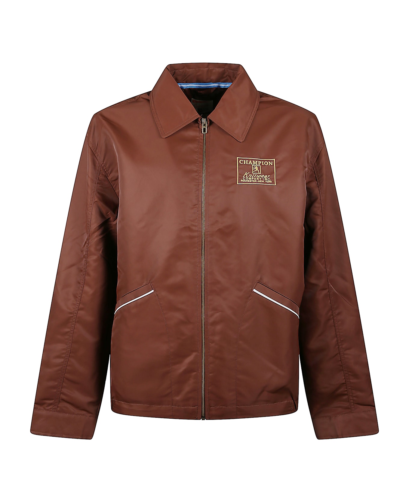 Champion Logo Jacket - Brown