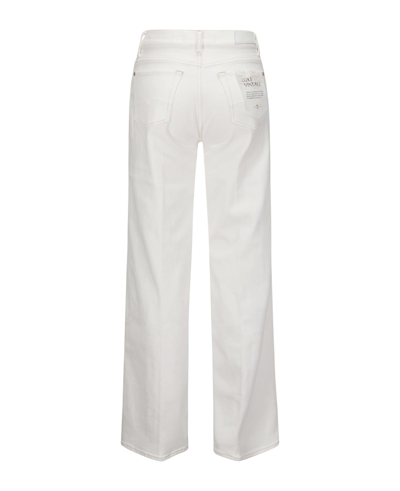7 For All Mankind Lotta Sugar - WHITE