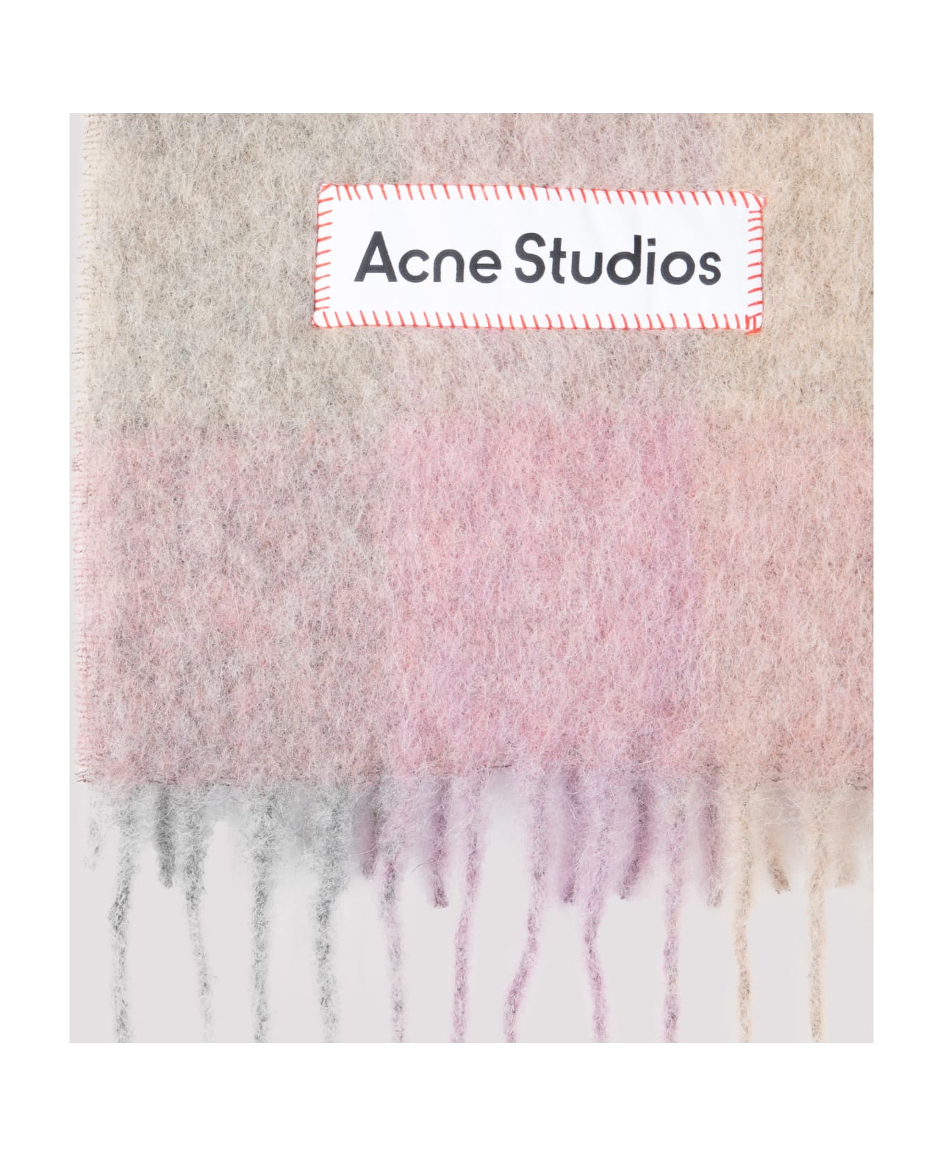 Acne Studios Alpaca Scarf - Bob Fuchsia Lilac Pink