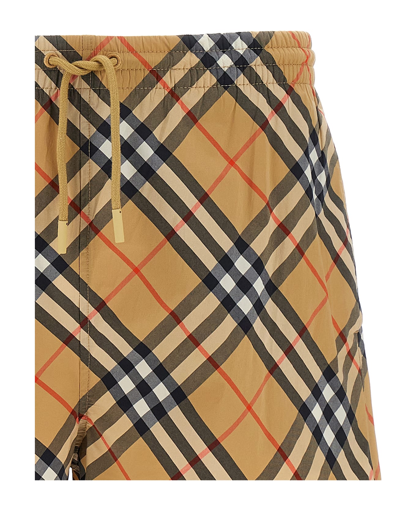 Burberry Check Swimwear - Beige