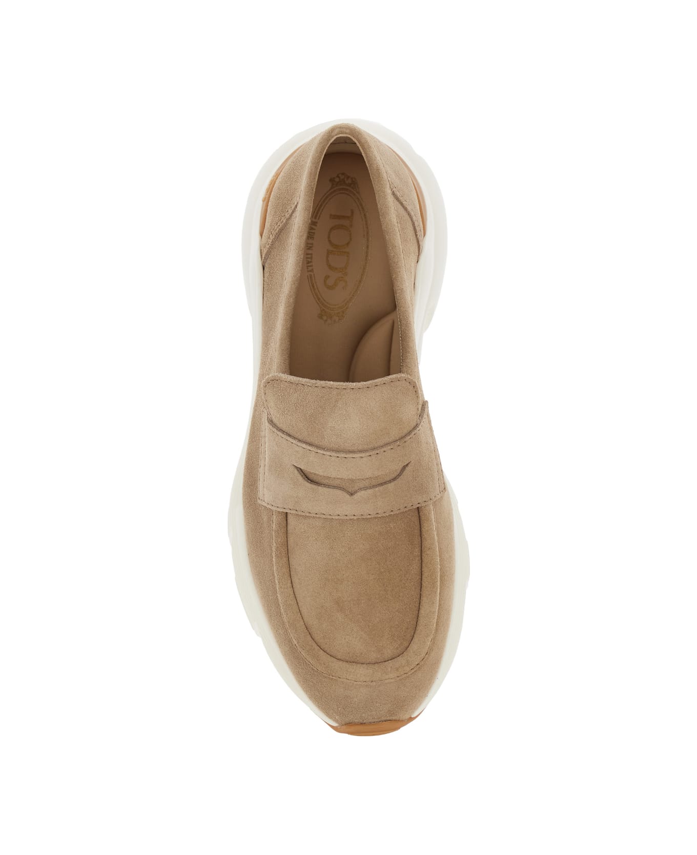 Tod's Dove Grey Suede Loafers - S812