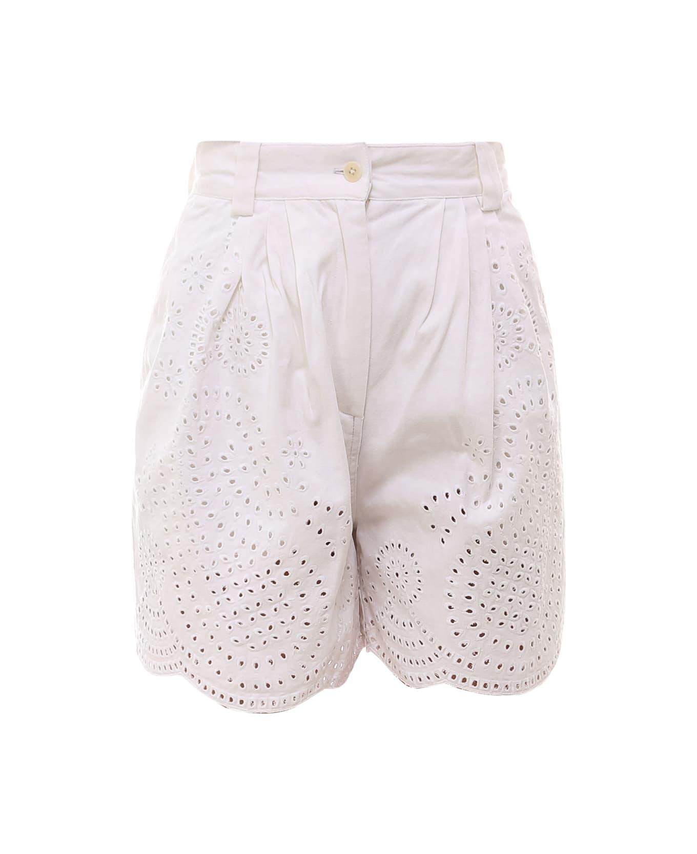 Laurence Bras Shorts - White