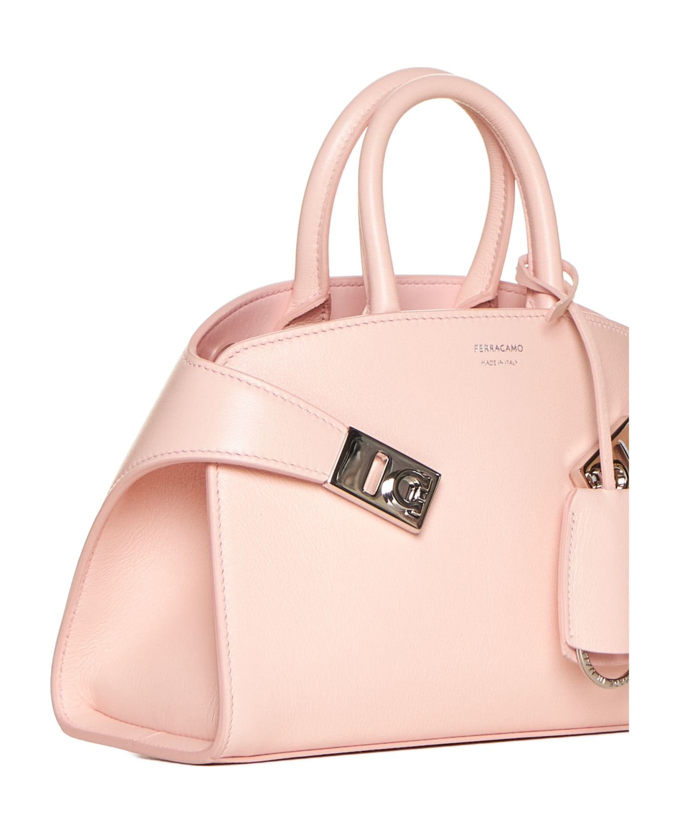 Ferragamo 'hug Mini' Handbag - Nylund pink トートバッグ