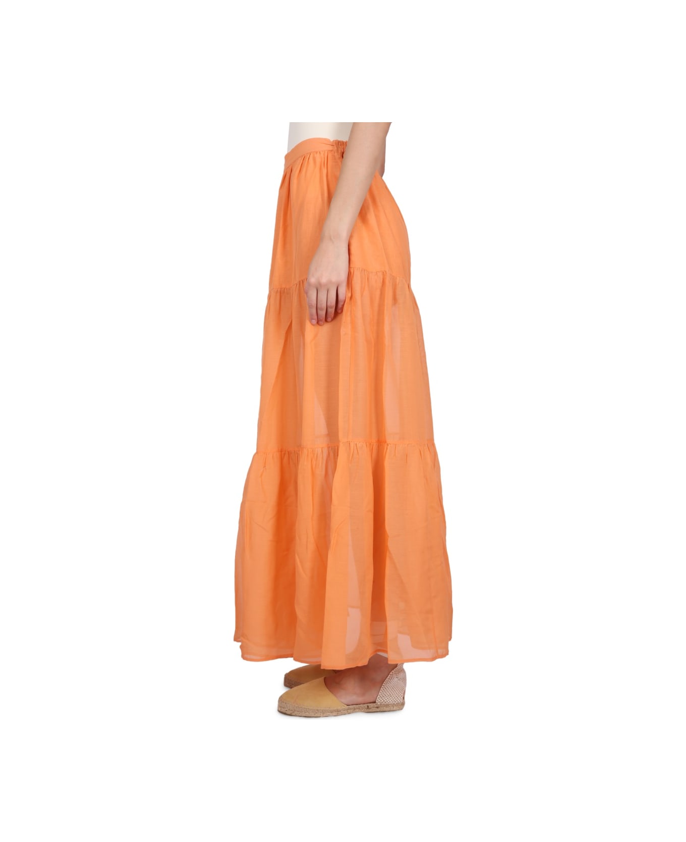 Manebi Recife Skirt. - ORANGE