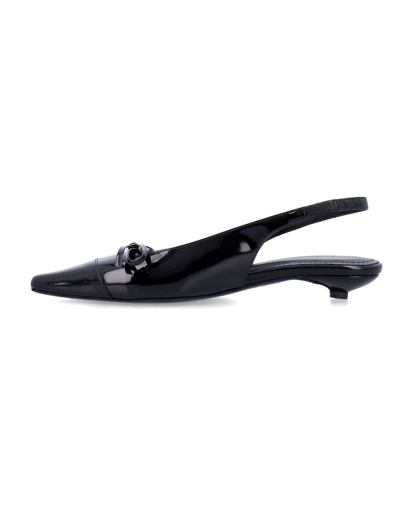 Anine Bing Zoey Slingback - BLACK