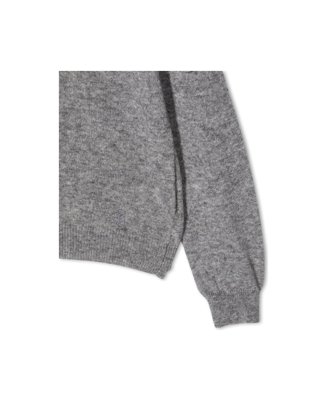 Fay Turtleneck Sweater - GREY