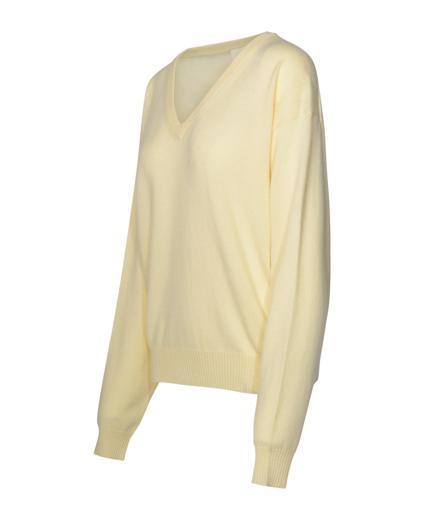 SportMax Ivory Wool Blend Sweater - Cream